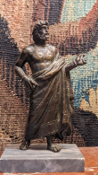 Bronze Du Grand Tour Représentant Un Philosophe Grec - Bronces
