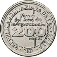 Venezuela, 25 Centimos, 2011, Nickel Plaqué Acier, SPL, KM:99 - Venezuela