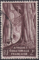 1947 A.E.F. (1936-1958) ° Mi:FR-EQ 271, Sn:FR-EQ 175, Yt:FR-EQ 217,Equatorial Rainforest - Oblitérés