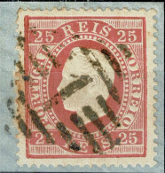 Portugal, 1870/6, # 40, Ferroviário, Used - Oblitérés