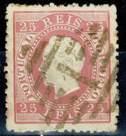 Portugal, 1870/6, # 40, Ferroviário, Used - Oblitérés