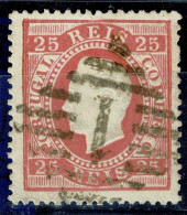 Portugal, 1870/6, # 40, Ferroviário, Used - Oblitérés