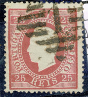 Portugal, 1870/6, # 40, Ferroviário, Used - Oblitérés