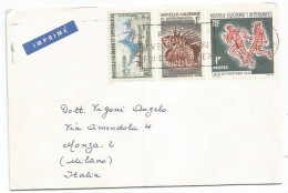 Nuovelle Caledonie Imprimé Abbott Eritromicina Dear Doctor 21may1965 X Italie - Storia Postale