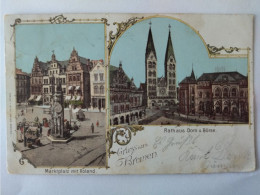 Gruss Aus Bremen, Lithographie, 1899 - Bremen