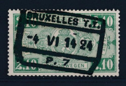 TR  151 - "BRUXELLES T.T. - P. 7" - (ref. 37.362) - Afgestempeld