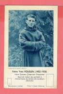 IMAGE PIEUSE FRERE YVES POUSSIN 1902 RENNES 1928 NOTRE DAME DE GRACE A BRICQUEBEC MANCHE - Religion & Esotérisme