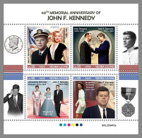 SIERRA LEONE 2023 MNH John F. Kennedy M/S – IMPERFORATED – DHQ2405 - Kennedy (John F.)