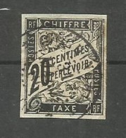 FRANCE TAXE N°8 Cote 13€ - Postage Due