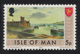 Isle Of Man Peel 5p 1973 MNH SG#21 - Man (Ile De)