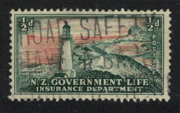 New Zealand Castlepoint Lighthouse 1947 Canc SG#L42 - Used Stamps