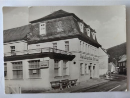 Unterweißbach, Gast-u. Pensionshaus "Zum Hirsch" , Thüringen, 1977 - Saalfeld