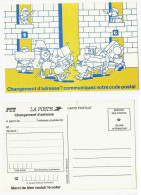 Carte Postale - Entier Postal De Service - Changement D'adresse - Déménagement - Texte Sur 1 Ligne - Official Stationery