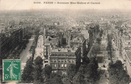 FRANCE - Paris - Avenues Mac-Mahon Et Carnot - Carte Postale Ancienne - Sonstige & Ohne Zuordnung