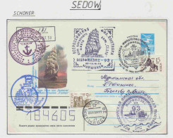 Russia Schoner Sedow Ca Murmansk 5.10.1993 (OR151) - Navires & Brise-glace