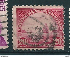 N° 242 Golden Gate San Francisco Porte D'Or Stamp United States Postage  Timbre Etats Unis (1922) Oblitéré USA 11x10 1/² - Oblitérés