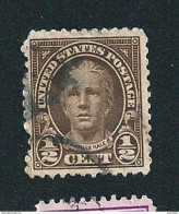 N° 256 Nathan Hale Etats-Unis (1925) Oblitéré Timbre USA - Usados