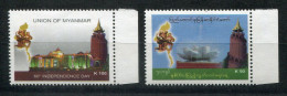 MYANMAR 382-383 Mnh - Unabhängigkeit, Independence - Myanmar (Burma 1948-...)