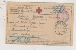 RUSSIA, 1917 POW Postal Stationery To  Austria - Storia Postale