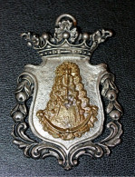 Médaillon Pendentif Médaille Religieuse "Virgen Del Rocío" Espagne - Religious Medal - Religion & Esotérisme