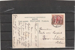 Sudan POSTCARD To Germany 1908 - Soudan (...-1951)