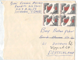 TURKEY - MAIL 19'6 ISTANBUL - DUISBURG/DE / 5021 - Storia Postale