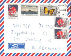 TURKEY - AIRMAIL 1987 IZMIR - DUISBURG/DE / 5024 - Brieven En Documenten