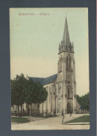 CPA - 33 - Mérignac - L'Eglise - Animée - Circulée En 191? - Merignac