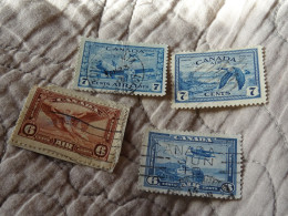 CANADA Poste Aérienne 1935-46  Oblitérés - Airmail