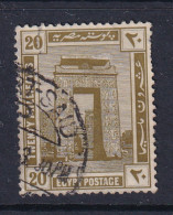 Egypt: 1914   Pictorial  SG79    20m      Used - 1866-1914 Khédivat D'Égypte