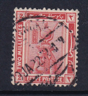 Egypt: 1921/22   Pictorial  SG86    2m   Vermilion    Used - 1915-1921 British Protectorate