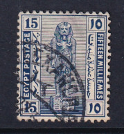 Egypt: 1921/22   Pictorial  SG94    15m    Used - 1915-1921 Britischer Schutzstaat