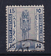 Egypt: 1921/22   Pictorial  SG94    15m    Used - 1915-1921 Protettorato Britannico