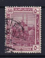 Egypt: 1921/22   Pictorial  SG96    50m    Used - 1915-1921 Britischer Schutzstaat
