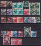 D 753 / ITALIE / LOT N° 481/503 OBL COTE 8€ - Collections