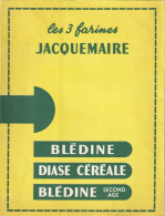 PROTEGE CAHIER ANCIEN FARINES JACQUEMAIRE BLEDINE DIASE CEREALE - Protège-cahiers