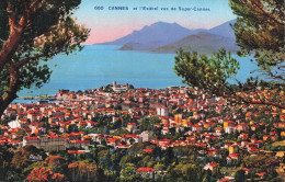 FRANCE - 06 - Cannes - L'Estérel Vus De Super-Cannes - Carte Postale Ancienne - Cannes