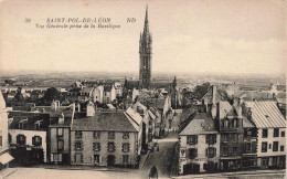 FRANCE - 29 - Saint-Paul-de-Léon - Vue Générale Prise De La Basilique - Carte Postale Ancienne - Saint-Pol-de-Léon