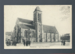 CPA - 91 - Essonnes - Eglise Saint-Etienne - Animée - Circulée - Essonnes