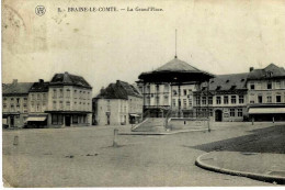 BRAINE-LE-COMTE « La Grand’place » - Cliché Walschaerts, Bxl (1923) - Braine-le-Comte