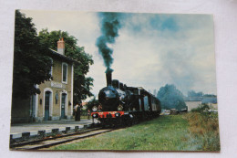 Cpm, Gare De Champigny Sur Veude, Indre Et Loire 37 - Champigny-sur-Veude