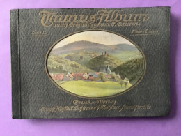 Allemagne    LIVRET De 12 Dessins  Illustrés Par Qutrin    TAUNUS & ALBUM     Rare?  Bon état - Taunus