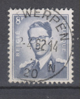 COB 1071 Oblitération Centrale ANTWERPEN 20 - 1953-1972 Bril