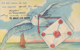 59 - CPA à Système ( Multivues ) - MALO LES BAINS - Ce Bel Oiseau De Mer Vous Apporte Un Souvenir De Malo Les Bains - TB - Malo Les Bains