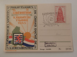 4ème Journée Du Timbre 1945 - Commemoration Cards