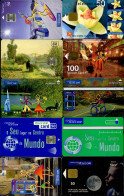 PORTUGAL - Lot De 10 Cartes Téléphoniques - Portugal