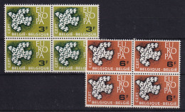 D 753 / BELGIQUE / LOT N° 1193/1194 BLOC DE 4 NEUF** COTE 4€ - Sammlungen