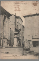 CPA 07 - Joyeuse - Place De La Peyre - Joyeuse