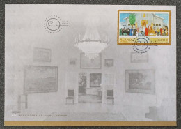 Åland FDC 2015 Sepac, Midvinterblot, MiNo 405 - Painting By Carl Larsson - Aland