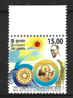 SRI LANKA. N°2024 De 2016. Victoire Du Peuple. - Sri Lanka (Ceylan) (1948-...)